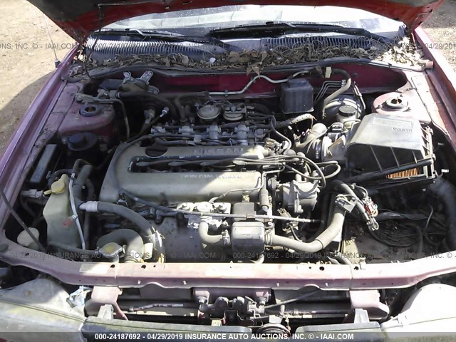 1N4GB32A5MC799350 - 1991 NISSAN SENTRA SE-R RED photo 10