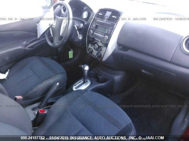 3N1CE2CP3FL392411 - 2015 NISSAN VERSA NOTE S/S PLUS/SV/SL/SR RED photo 5