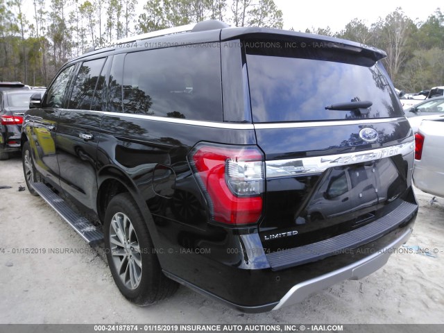 1FMJK2AT3JEA47350 - 2018 FORD EXPEDITION BLACK photo 3