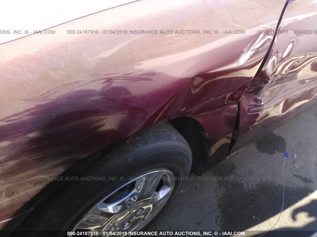 4T1BE32KX3U130225 - 2003 TOYOTA CAMRY LE/XLE/SE MAROON photo 6