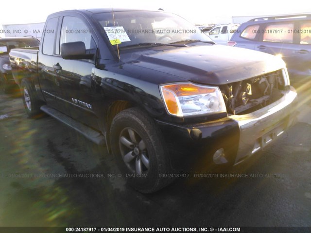 1N6BA0CA6DN313795 - 2013 NISSAN TITAN S/SV/PRO-4X BLACK photo 1