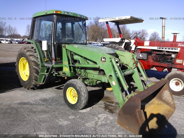 L06310P213923 - 2000 JOHN DEERE 6310  GREEN photo 1