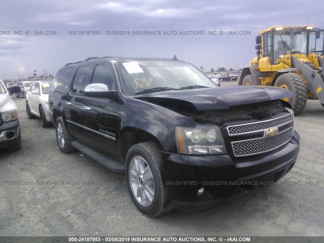 1GNFC36069R277309 - 2009 CHEVROLET SUBURBAN BLACK photo 1