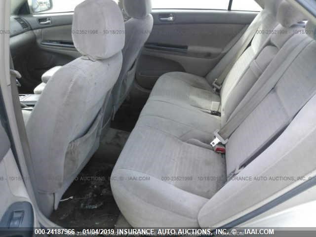 4T1BE32K05U559361 - 2005 TOYOTA CAMRY LE/XLE/SE SILVER photo 8