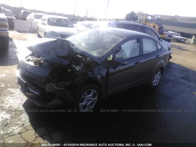 3FADP4BJ7FM208530 - 2015 FORD FIESTA SE GRAY photo 2