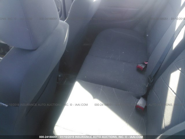 3FADP4BJ7FM208530 - 2015 FORD FIESTA SE GRAY photo 8