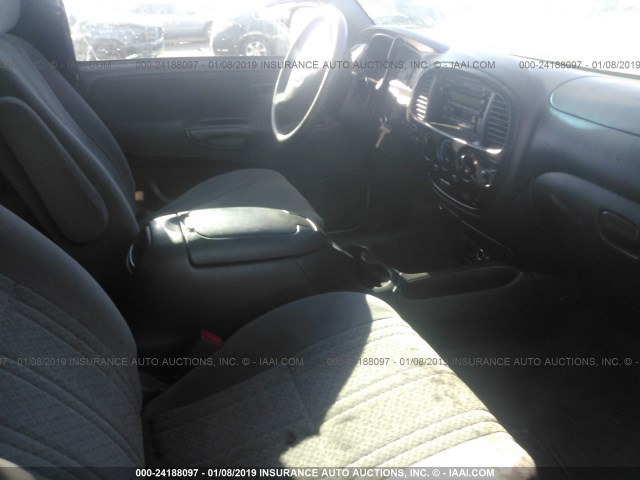 5TBBT441X4S446811 - 2004 TOYOTA TUNDRA ACCESS CAB SR5 WHITE photo 5