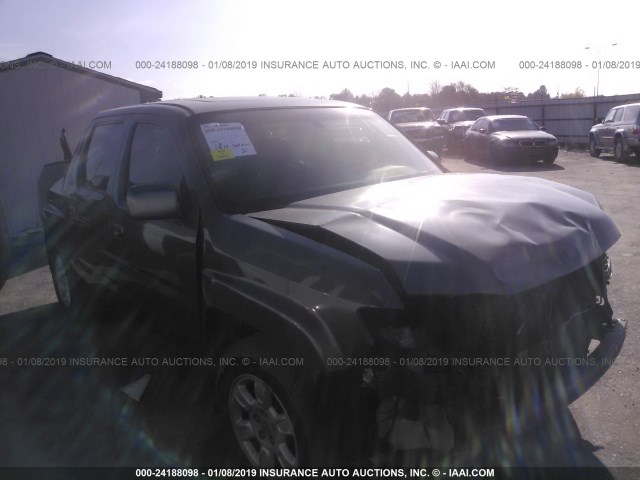 2HJYK16547H504736 - 2007 HONDA RIDGELINE RTL GRAY photo 1