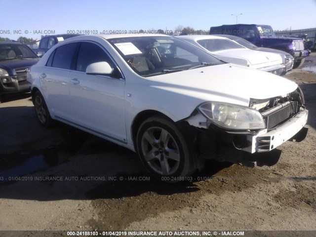 1G1ZH57B784203775 - 2008 CHEVROLET MALIBU 1LT 白色 照片 1