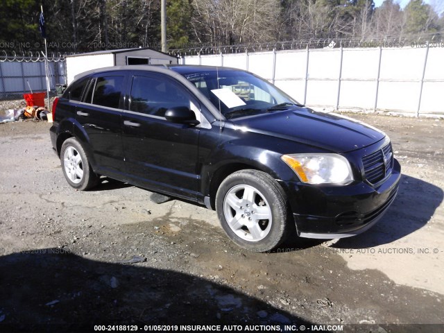 1C3CDWBA9CD507944 - 2012 DODGE CALIBER SE BLACK photo 1