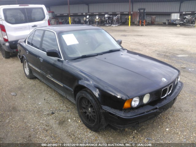 WBAHD2311MBF70235 - 1991 BMW 535 შავი ფოტო 1