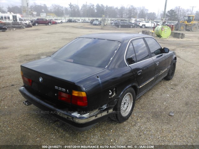 WBAHD2311MBF70235 - 1991 BMW 535 შავი ფოტო 4