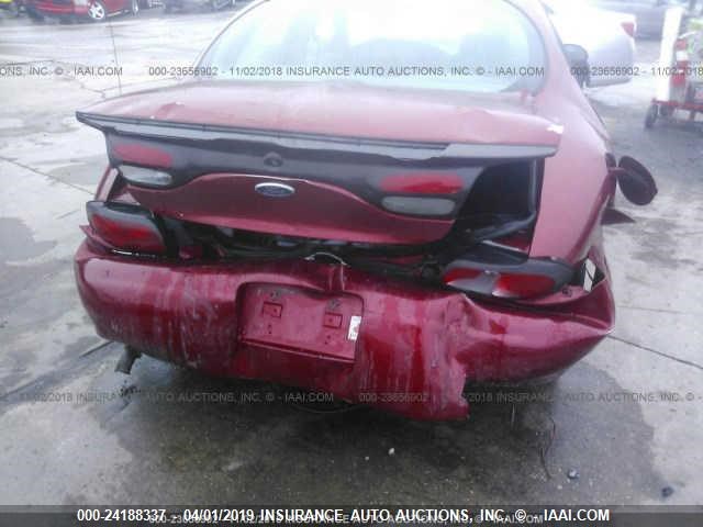 1FAFP52S3WG175317 - 1998 FORD TAURUS LX/SE MAROON photo 6