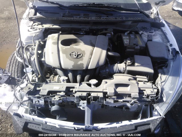 3MYDLBZV5GY146320 - 2016 TOYOTA SCION IA WHITE photo 10