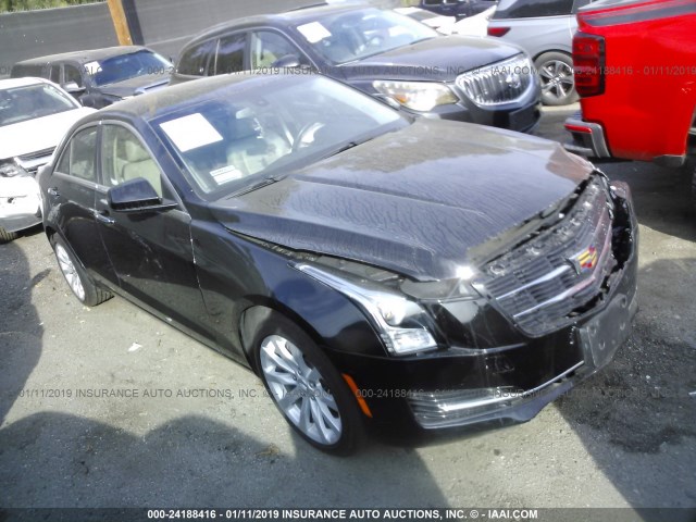 1G6AA5RX9H0175330 - 2017 CADILLAC ATS BLACK photo 1