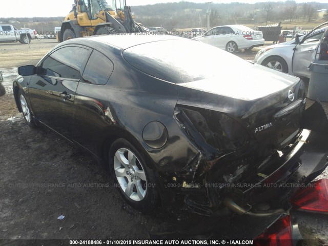 1N4AL24E78C136963 - 2008 NISSAN ALTIMA 2.5S BLACK photo 3