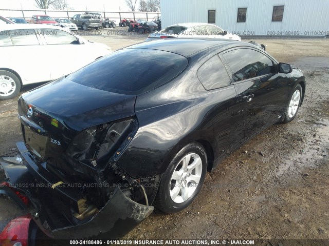 1N4AL24E78C136963 - 2008 NISSAN ALTIMA 2.5S BLACK photo 4