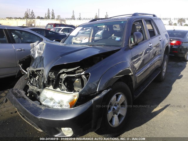 JTEZU14R378091024 - 2007 TOYOTA 4RUNNER SR5/SPORT GRAY photo 2