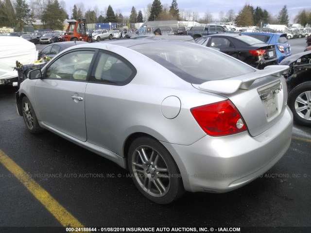 JTKDE177X60118716 - 2006 TOYOTA SCION TC SILVER photo 3