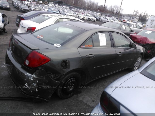 1G2ZG58B574203446 - 2007 PONTIAC G6 SE GRAY photo 4