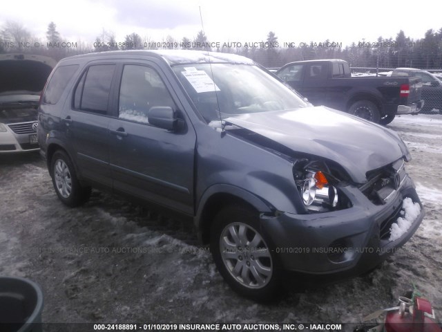 JHLRD78986C049965 - 2006 HONDA CR-V SE/EX GRAY photo 1