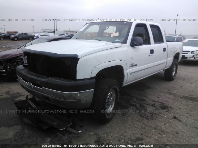 1GCHC23183F171333 - 2003 CHEVROLET SILVERADO C2500 HEAVY DUTY WHITE photo 2