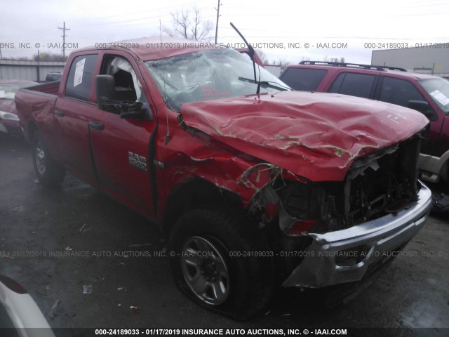 3C6UR5CJXGG120703 - 2016 RAM 2500 ST RED photo 1