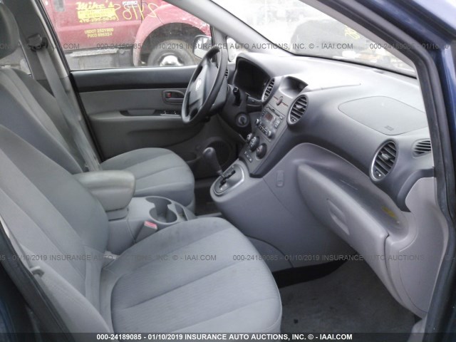 KNAFG525887175625 - 2008 KIA RONDO LX/EX Dark Blue photo 4