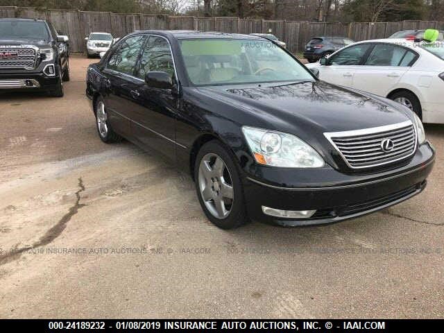 JTHBN36F165043599 - 2006 LEXUS LS 430 BLACK photo 1