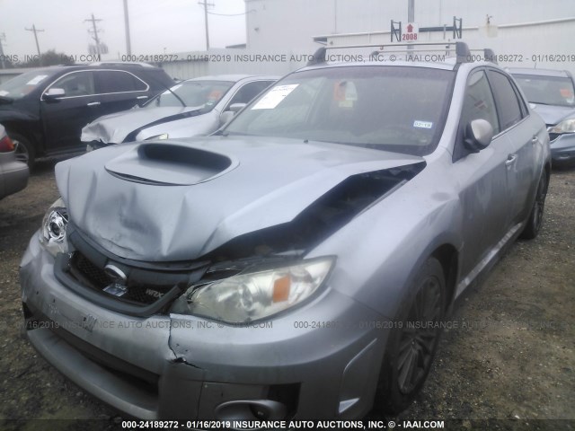 JF1GV7F66CG020775 - 2012 SUBARU IMPREZA WRX SILVER photo 2