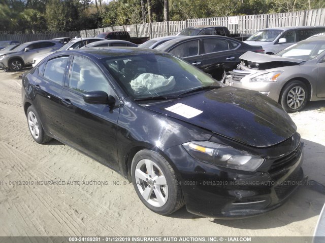 1C3CDFBB1GD563925 - 2016 DODGE DART SXT BLACK photo 1