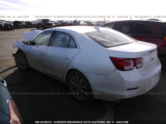 1G11D5SL3FF121276 - 2015 CHEVROLET MALIBU 2LT WHITE photo 3