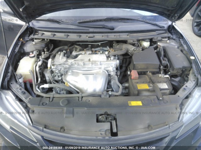 JTKJF5C75FJ009765 - 2015 TOYOTA SCION TC შავი ფოტო 10