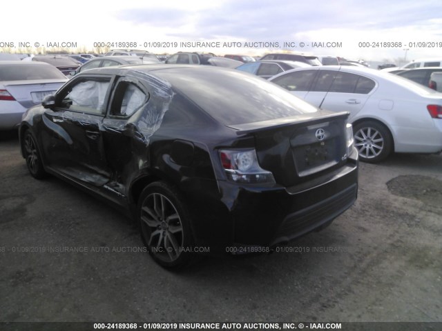 JTKJF5C75FJ009765 - 2015 TOYOTA SCION TC შავი ფოტო 3