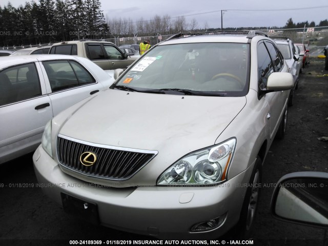 JTJGK31U070007517 - 2007 LEXUS RX 350 BEIGE photo 2