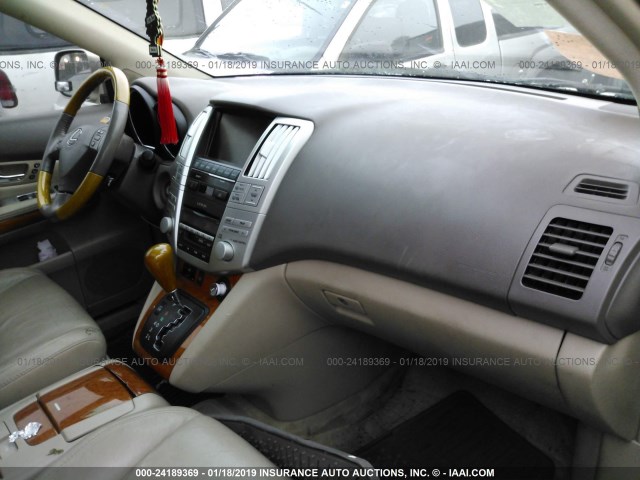 JTJGK31U070007517 - 2007 LEXUS RX 350 BEIGE photo 5