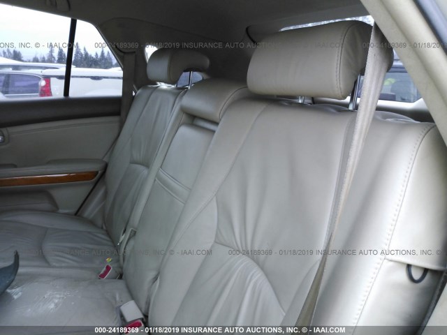 JTJGK31U070007517 - 2007 LEXUS RX 350 BEIGE photo 8