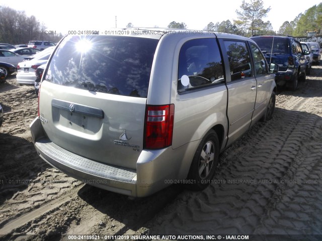 2D8HN44E29R631421 - 2009 DODGE GRAND CARAVAN SE GOLD photo 4