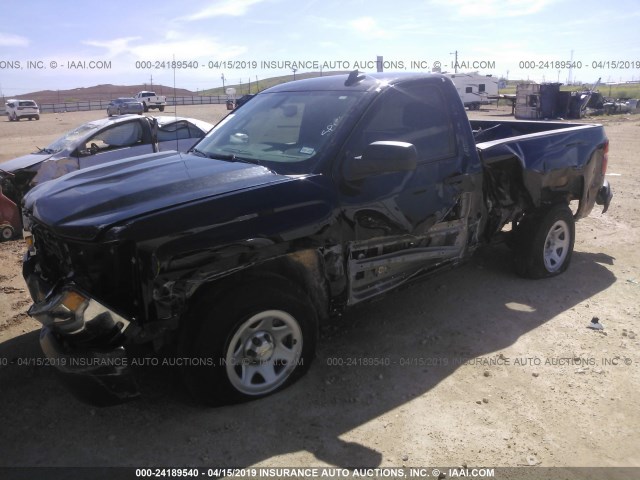 1GCNCNEH3JZ110305 - 2018 CHEVROLET SILVERADO C1500/C1500  LS BLACK photo 2