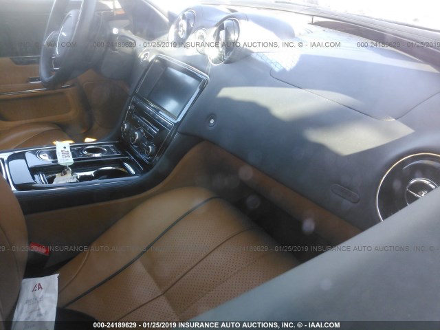 SAJWJ2GD8F8V76295 - 2015 JAGUAR XJL PORTFOLIO BLACK photo 5