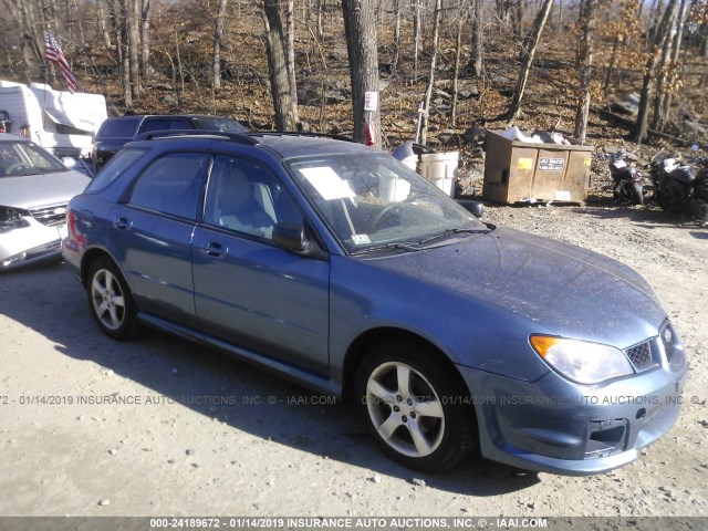 JF1GG61617H811792 - 2007 SUBARU IMPREZA 2.5I BLUE photo 1