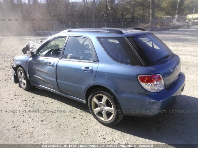 JF1GG61617H811792 - 2007 SUBARU IMPREZA 2.5I BLUE photo 3