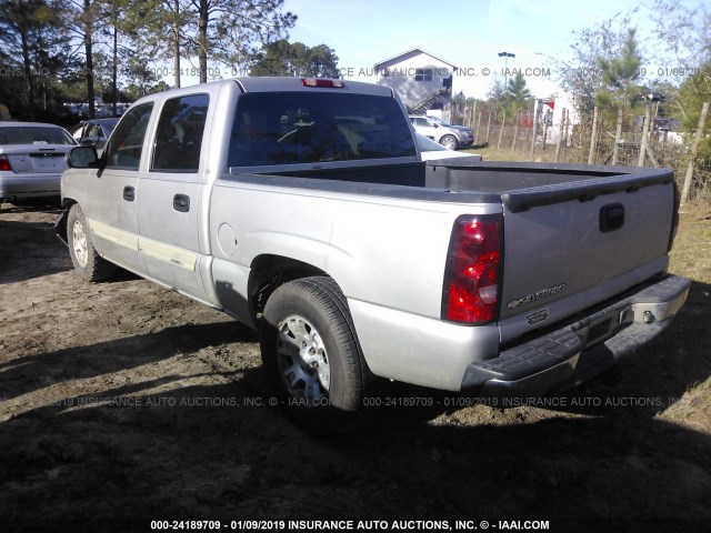 2GCEC13T161121478 - 2006 CHEVROLET SILVERADO C1500 SILVER photo 3