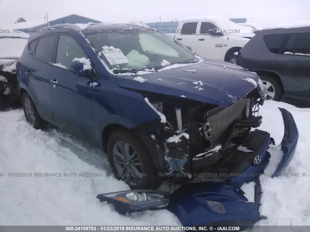 KM8JUCAG1FU973228 - 2015 HYUNDAI TUCSON LIMITED/SE Dark Blue photo 1