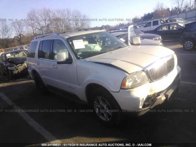 5LMEU68H54ZJ04064 - 2004 LINCOLN AVIATOR 白色 照片 1