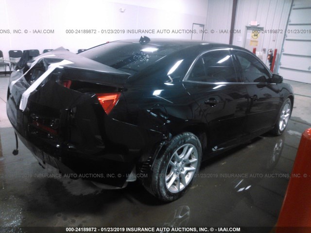 1G11C5SA4DU117179 - 2013 CHEVROLET MALIBU 1LT BLACK photo 4