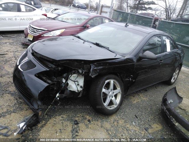 1G2ZG57N384244980 - 2008 PONTIAC G6 SE BLACK photo 2