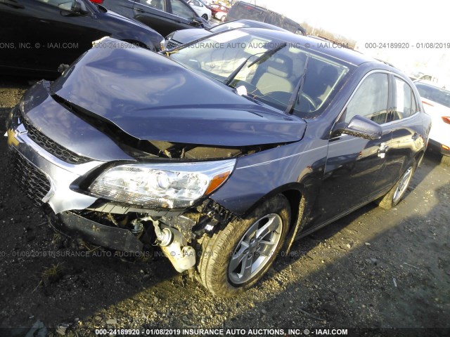 1G11C5SL4FF211457 - 2015 CHEVROLET MALIBU 1LT ლურჯი ფოტო 2