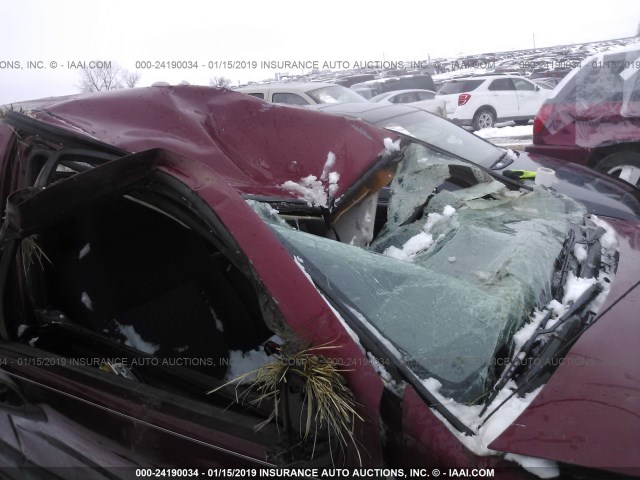 1GTDT136948103648 - 2004 GMC CANYON RED photo 6