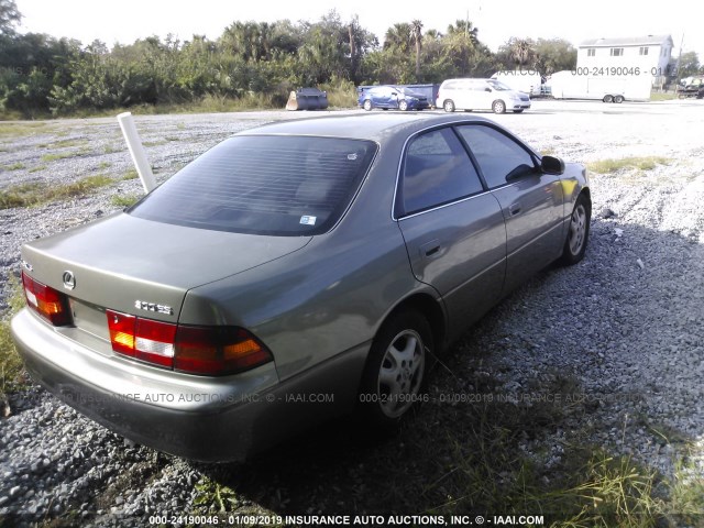 JT8BF28G3X5073055 - 1999 LEXUS ES 300 GOLD photo 4